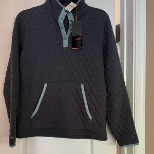 Orvis Quilted Pullover Jacket - Gray